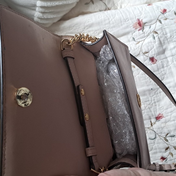 Hand Painted Light Pink Love Bag Crossbody - Picture 12 of 16